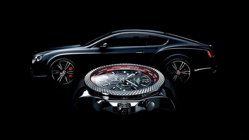 Bentley Car and Watch — Black
