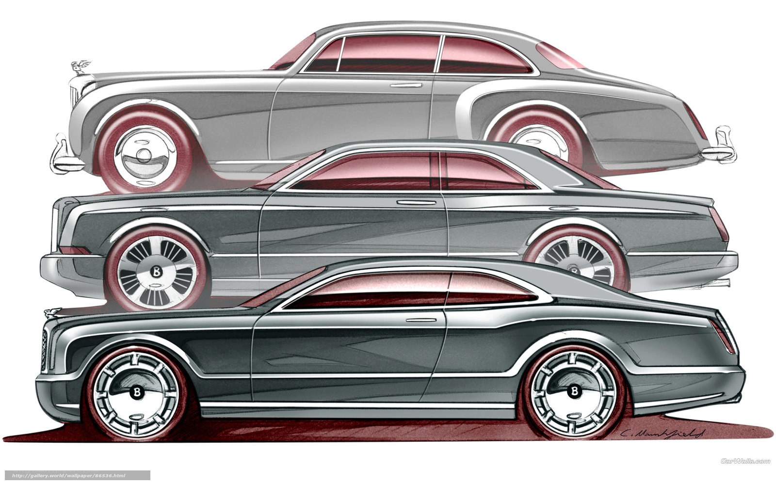 Bentley car design evolution