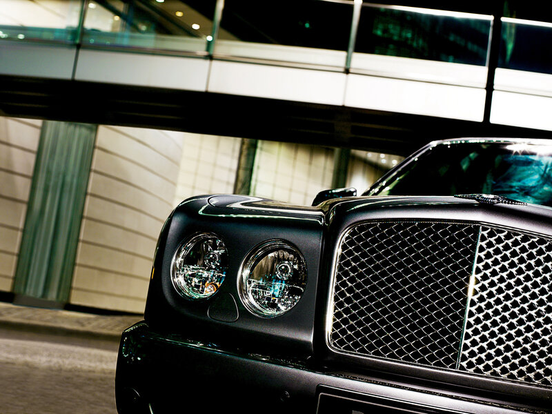 Bentley car front view