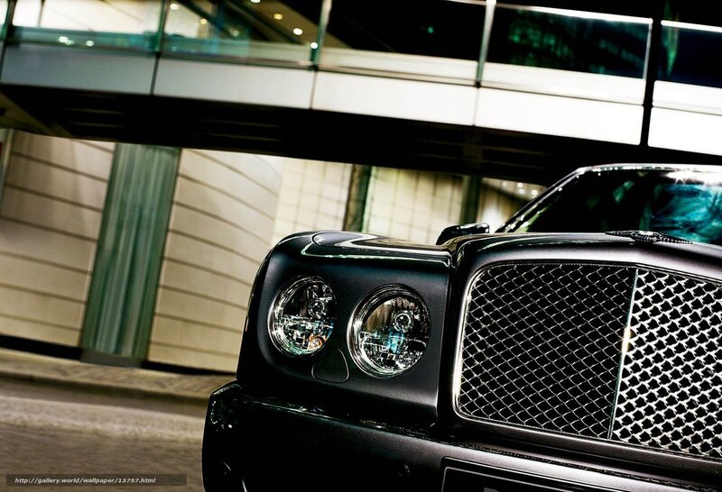 Bentley car front view