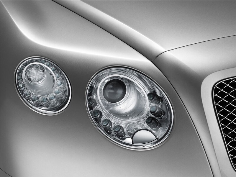 Bentley car headlights