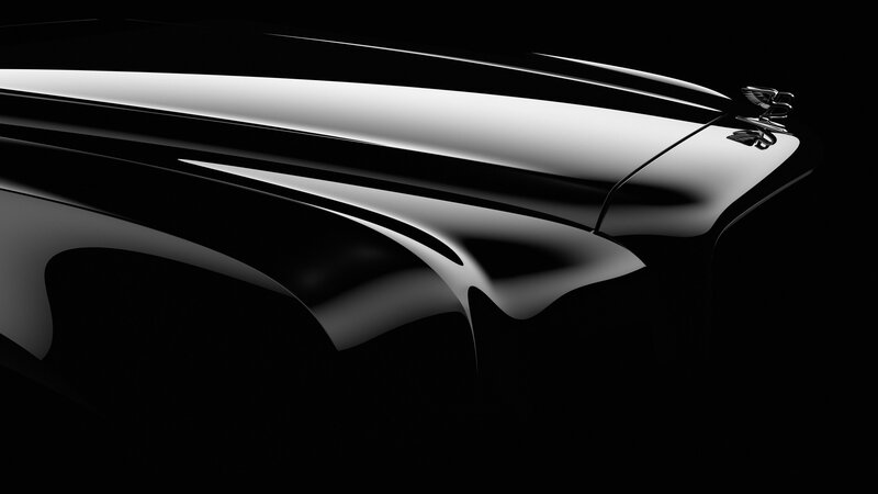Bentley car hood design