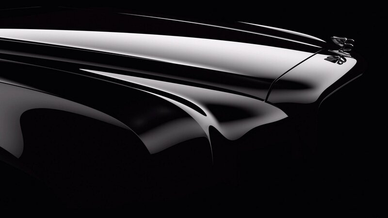 Bentley car hood design