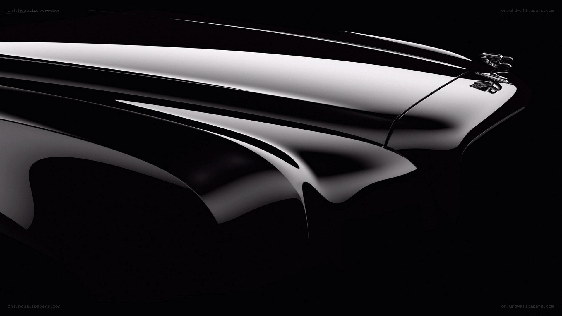 Bentley car hood design
