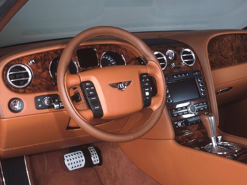 Bentley car interior
