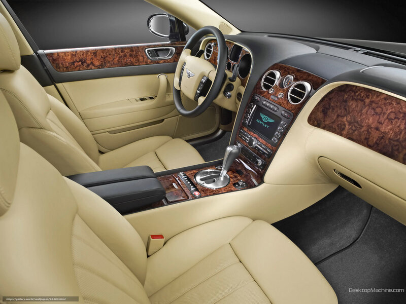 Bentley Car Interior — Beige