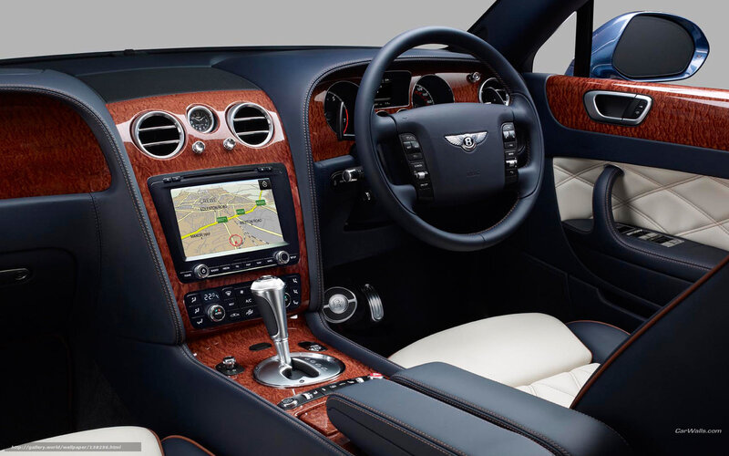 Bentley Car Interior — Black, Luxurious, Photograph
