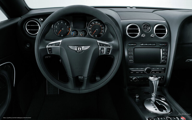 Bentley Car Interior — Black