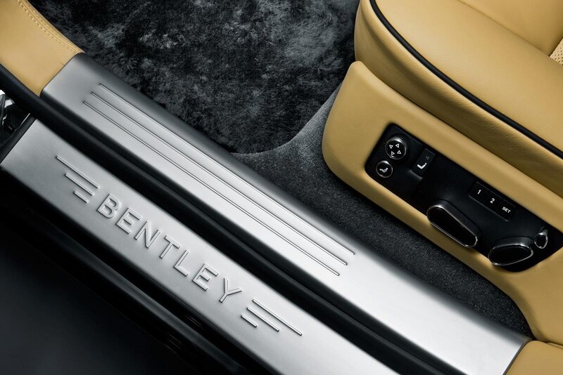 Bentley car interior details