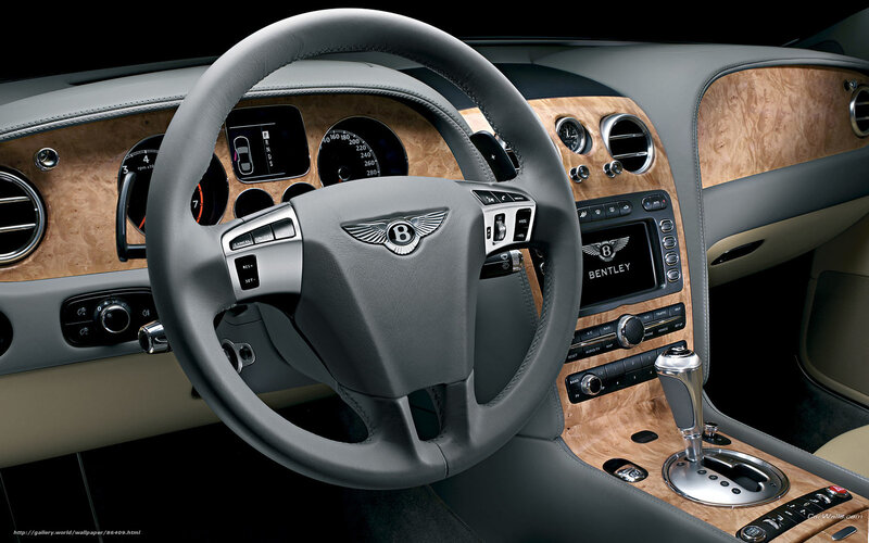 Bentley Car Interior — Gray