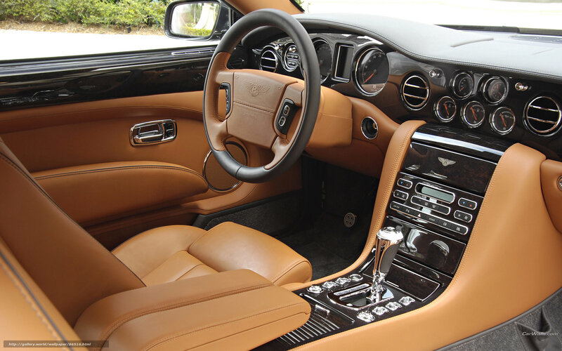 Bentley Car Interior — Tan