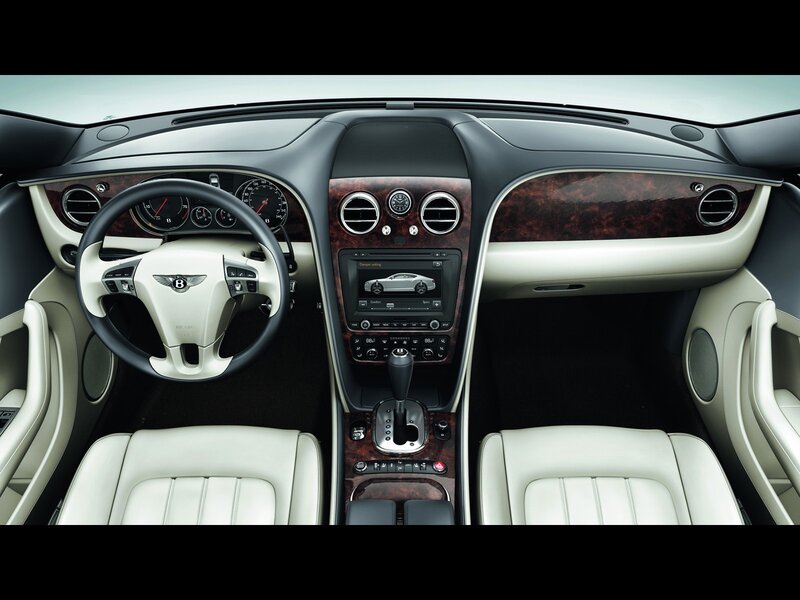 Bentley car interior