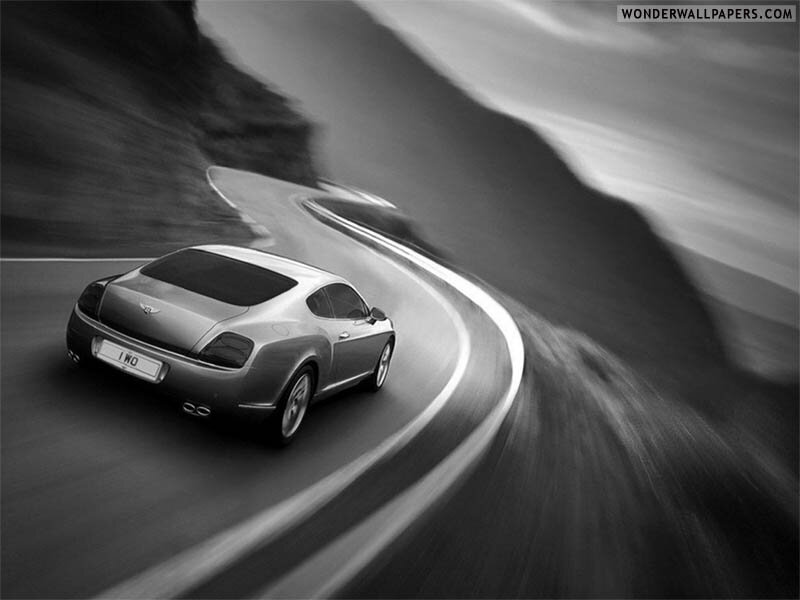 Bentley Car on Road