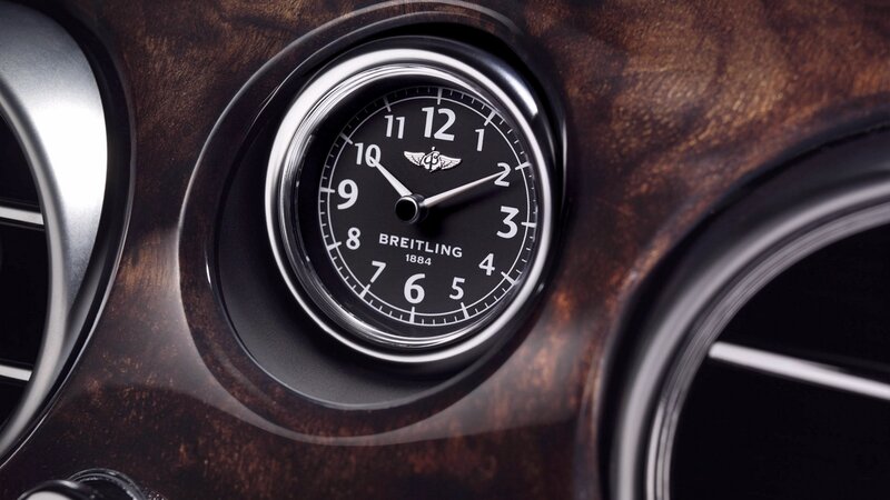 Bentley clock detail