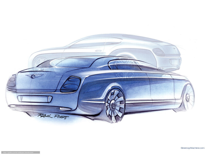 Bentley Concept Car — Blue, Calm