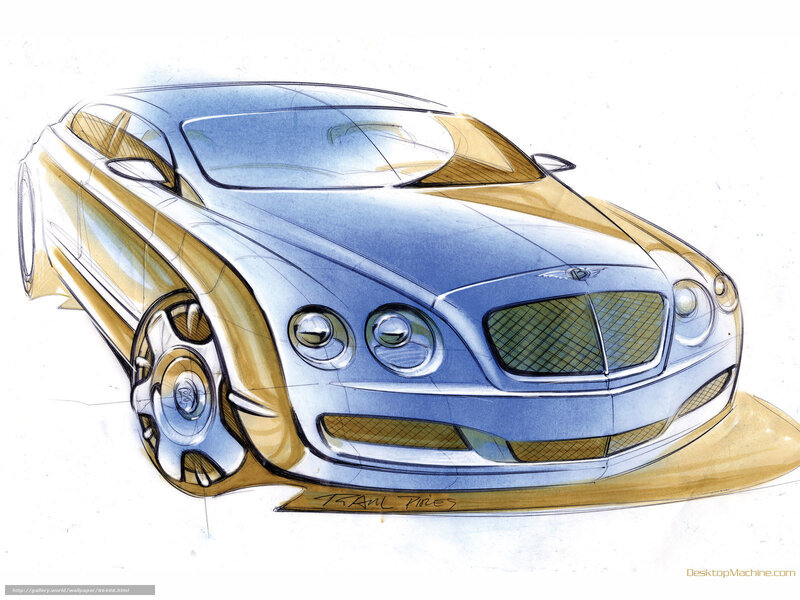 Bentley Concept Car — Blue