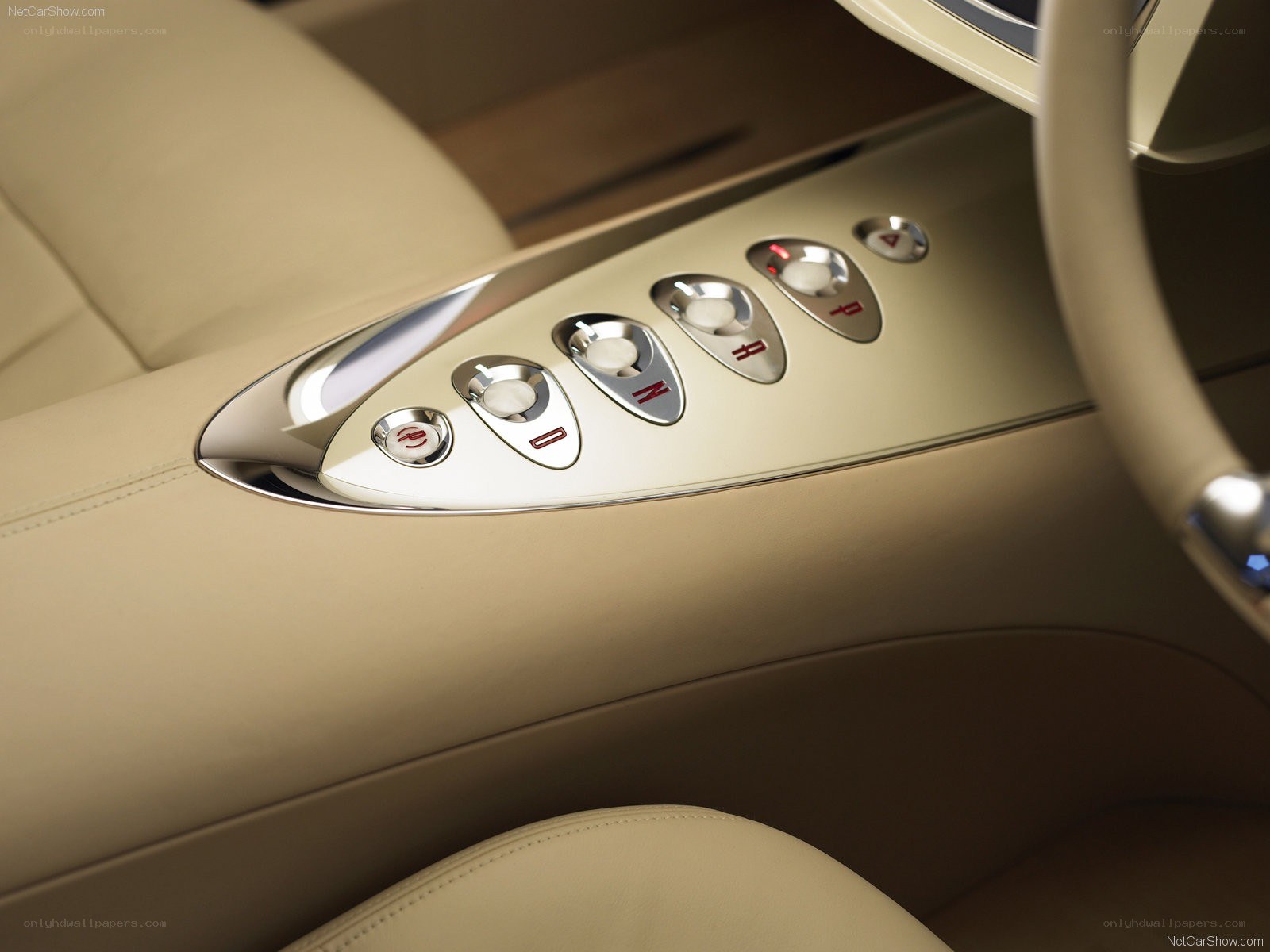 Bentley concept car interior
