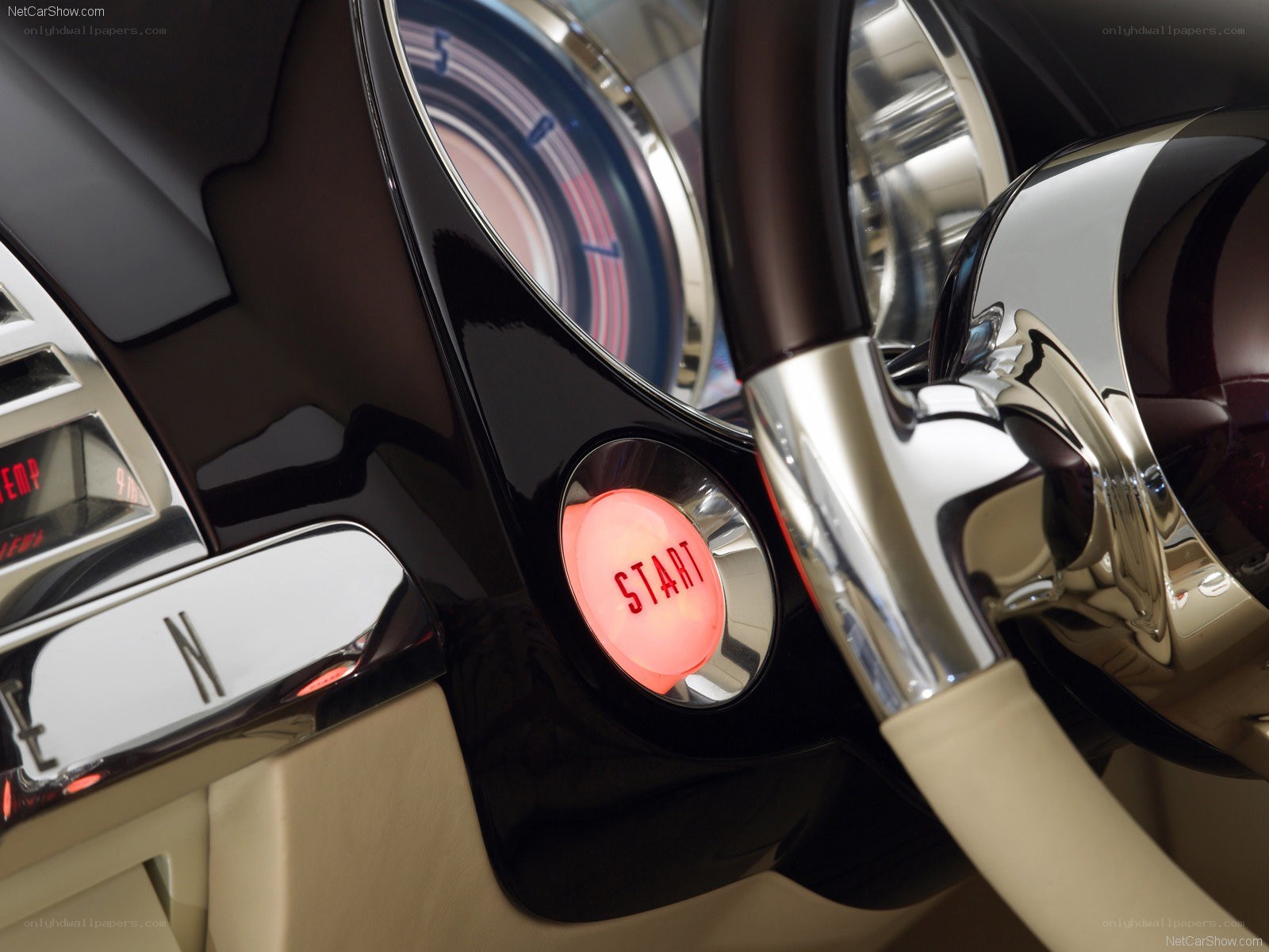 Bentley concept car interior