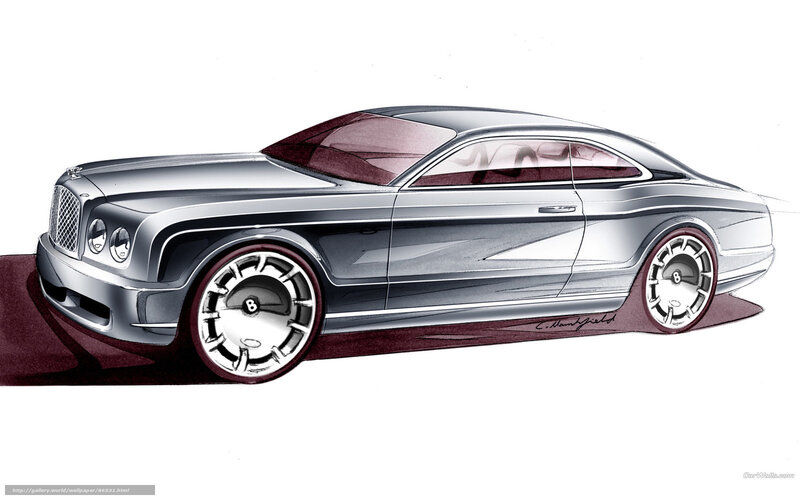 Bentley Concept Car — Silver