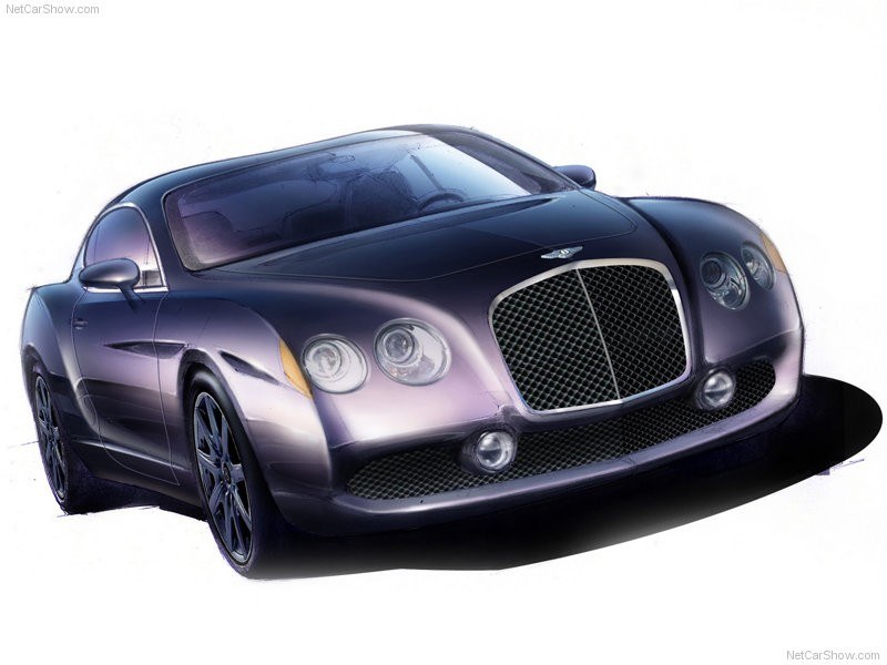 Bentley concept car sketch