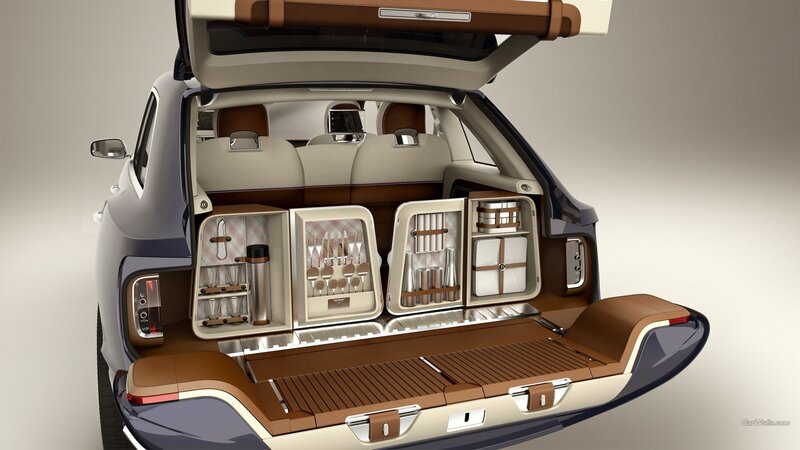 Bentley Concept Car Trunk — Brown