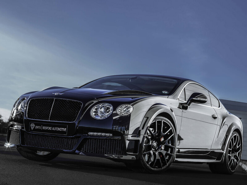 Bentley Continental GT — Black, Dramatic