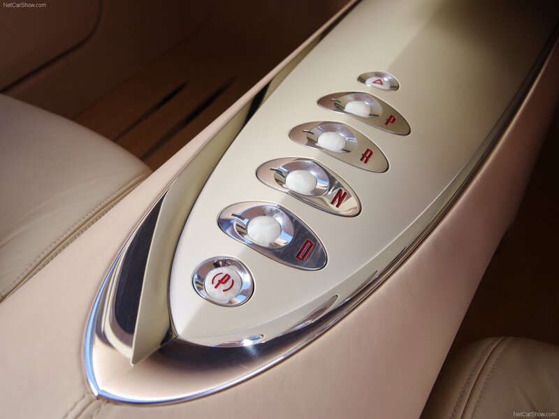 Bentley Continental GT gear selector