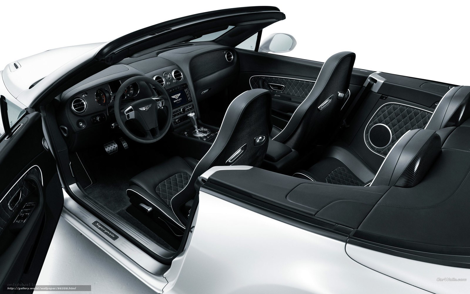 Bentley Continental GT interior