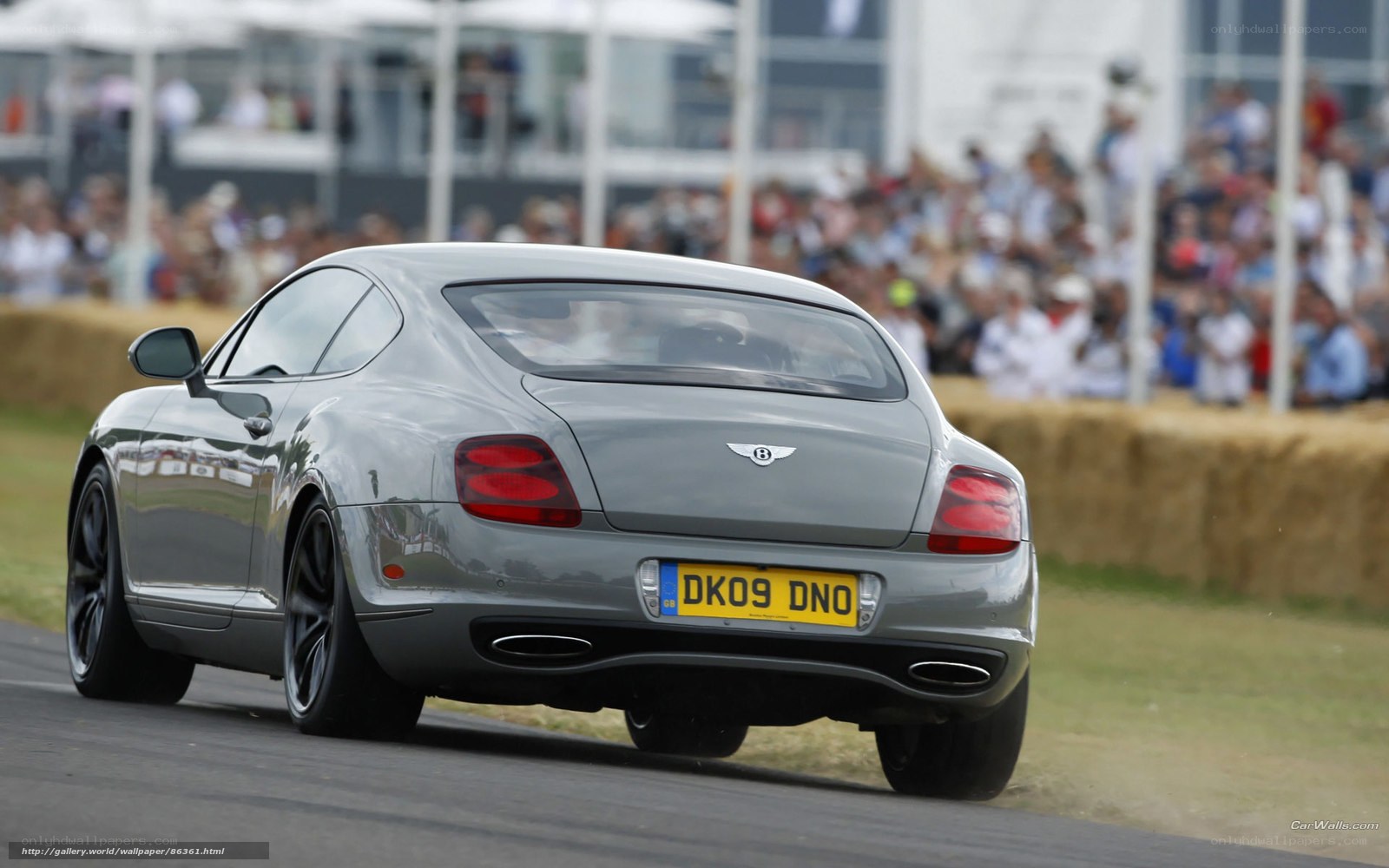 Bentley Continental GT on display