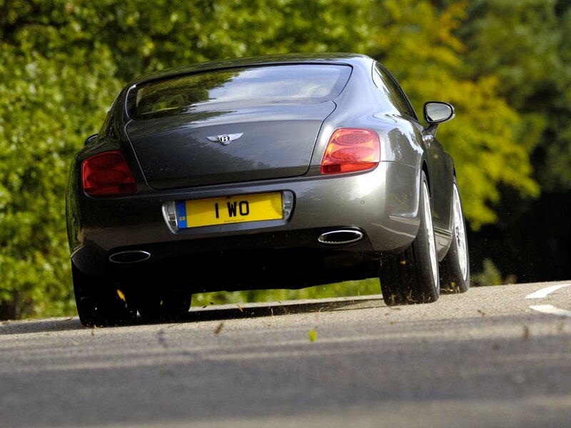 Bentley Continental GT rear view