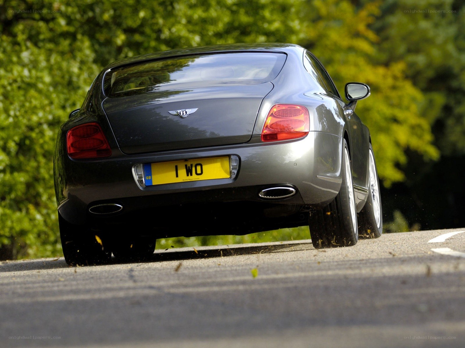 Bentley Continental GT rear view