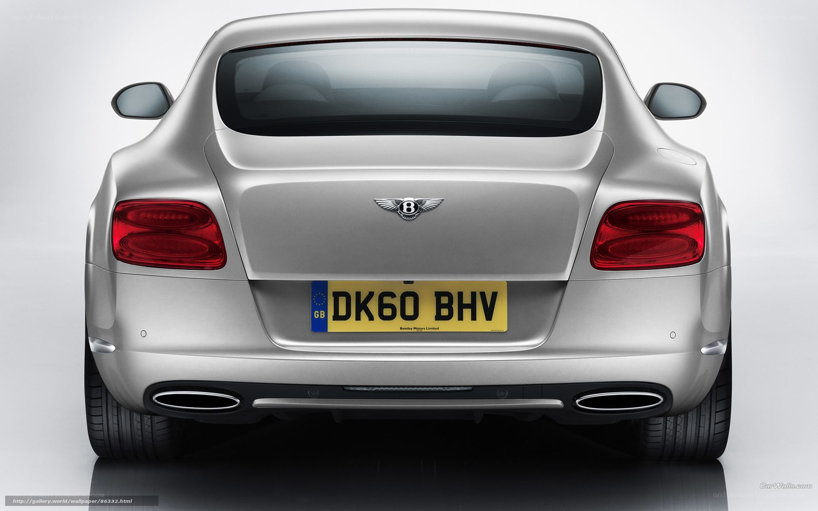 Bentley Continental GT rear view