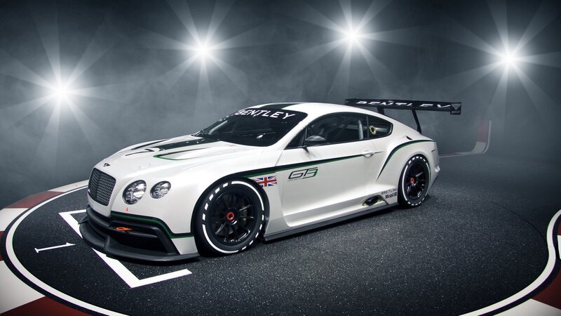 Bentley Continental GT3 race car