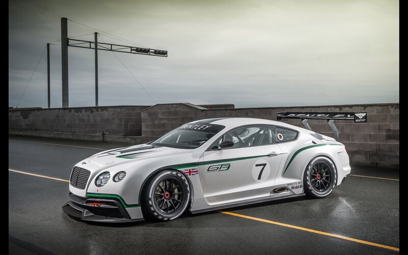 Bentley Continental GT3 race car