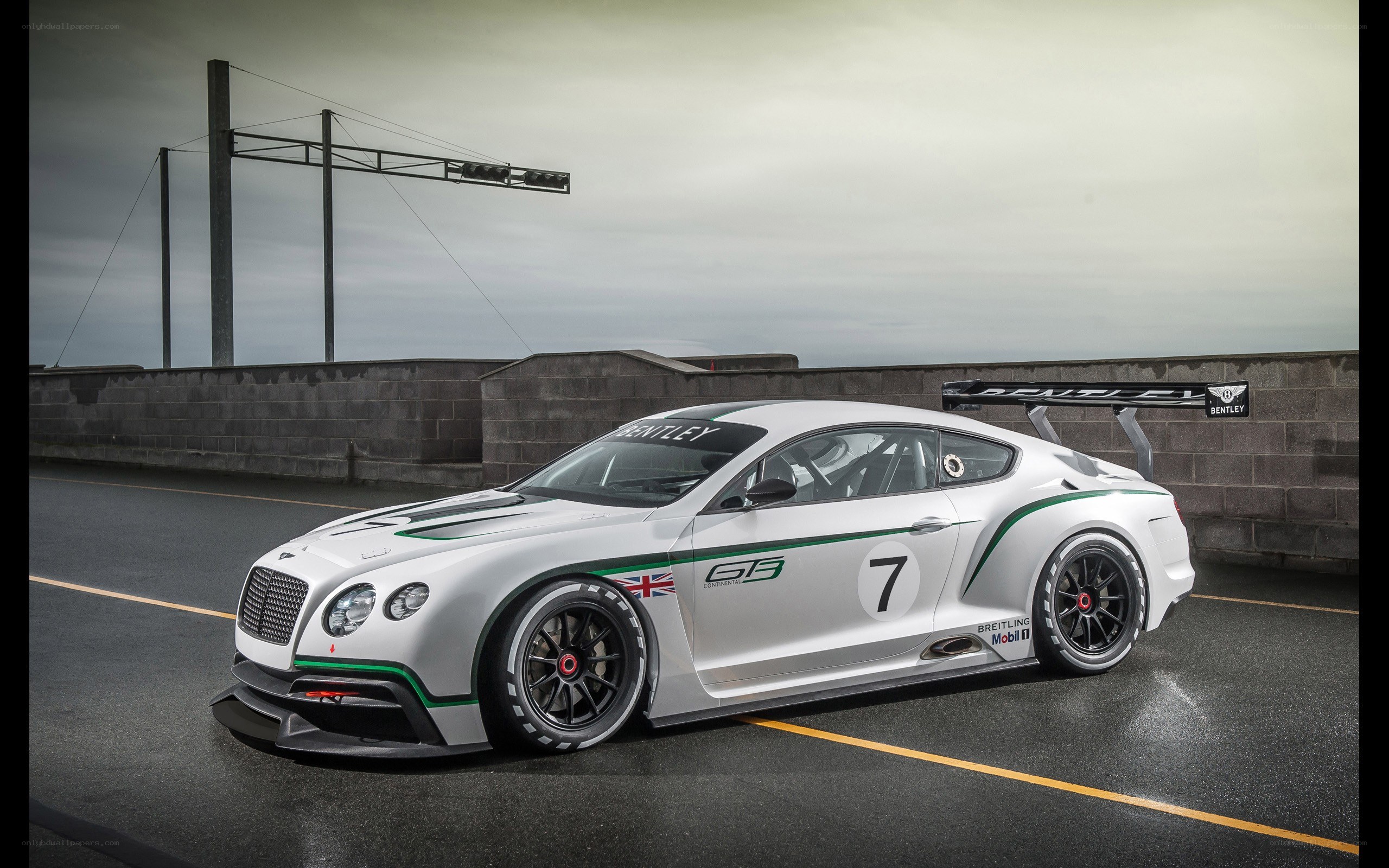 Bentley Continental GT3 race car