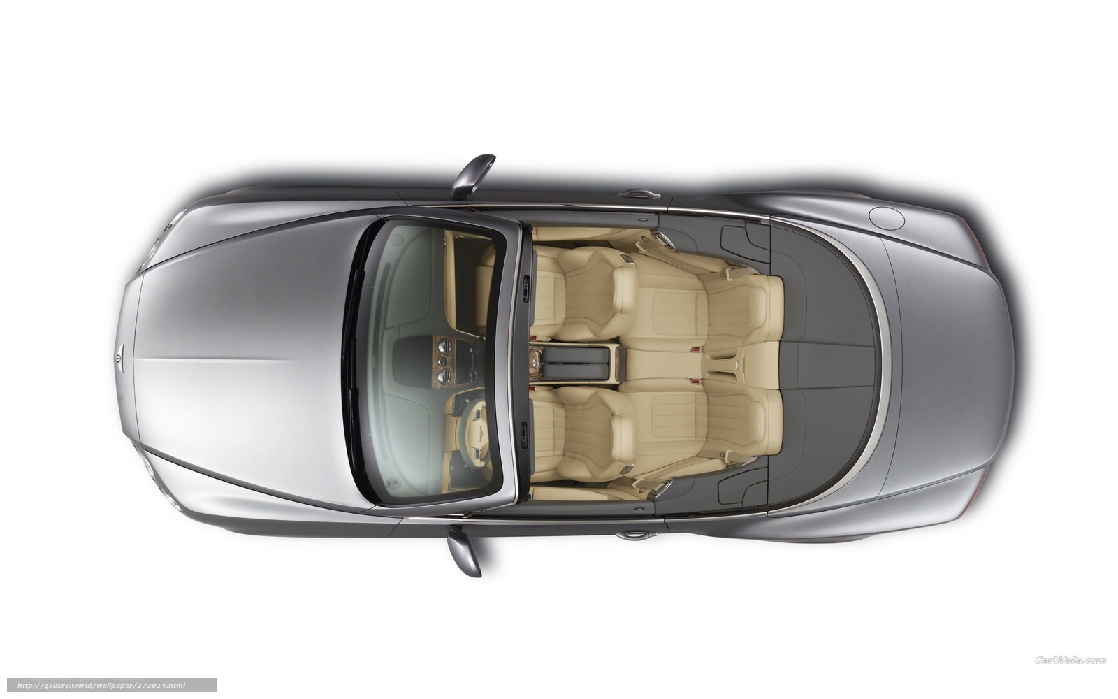 Bentley Continental GTC interior view