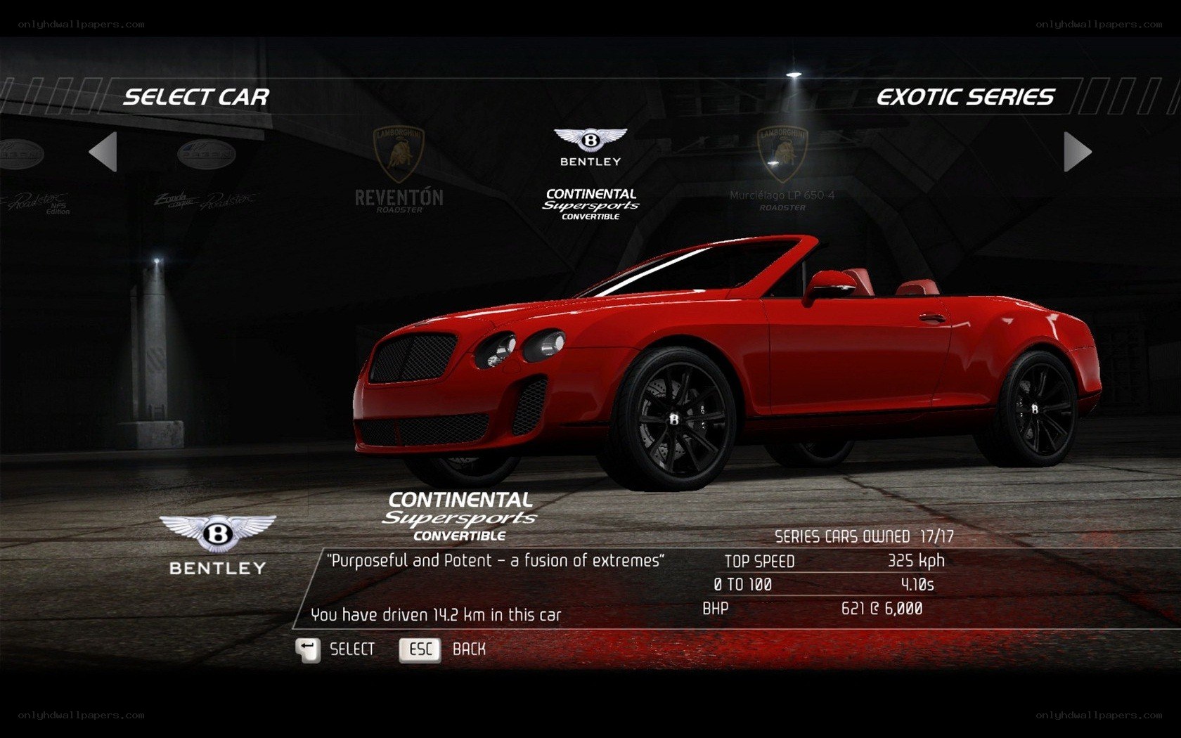 Bentley Continental Supersports
