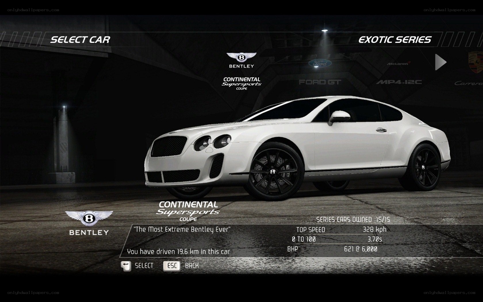 Bentley Continental Supersports