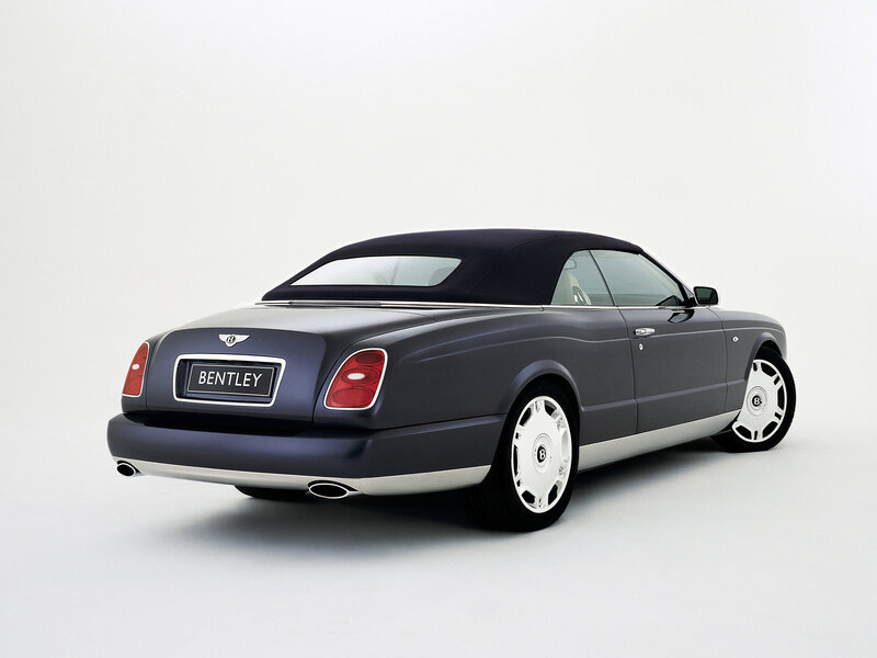 Bentley Convertible Car — Gray, Neutral