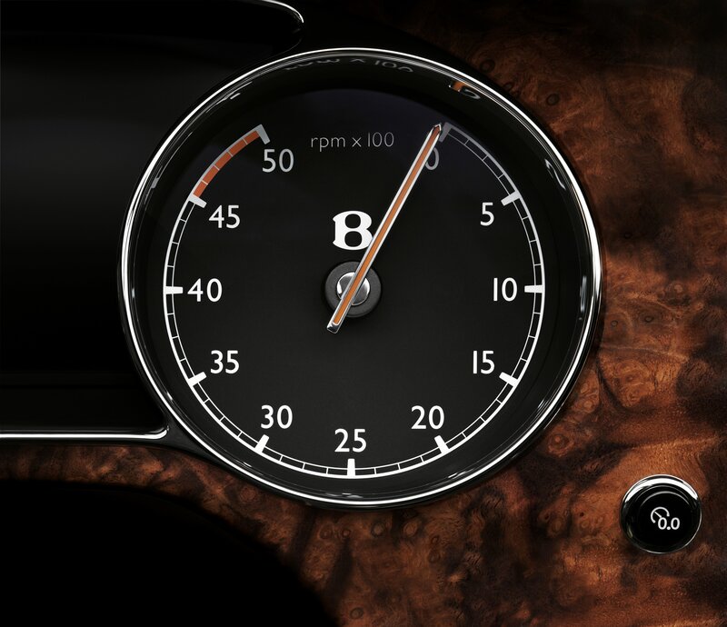 Bentley dashboard instrument