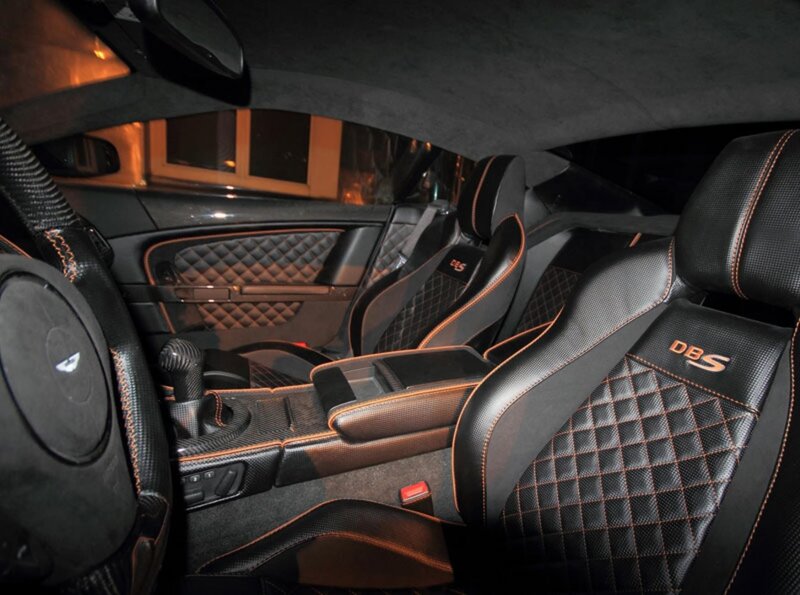 Bentley DBS interior