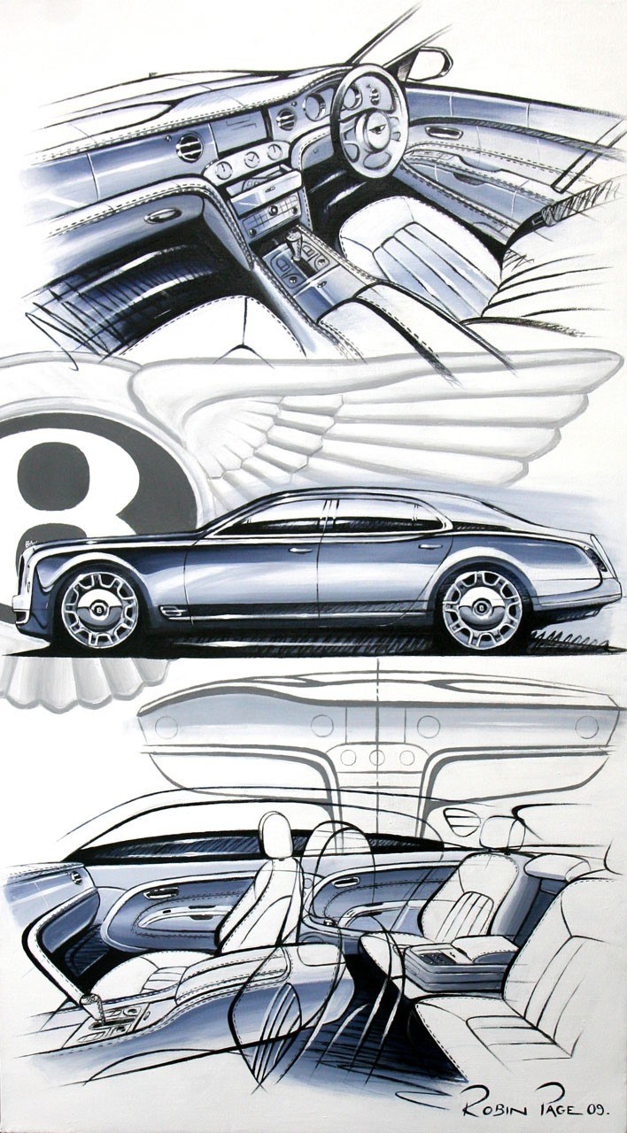 Bentley design sketch