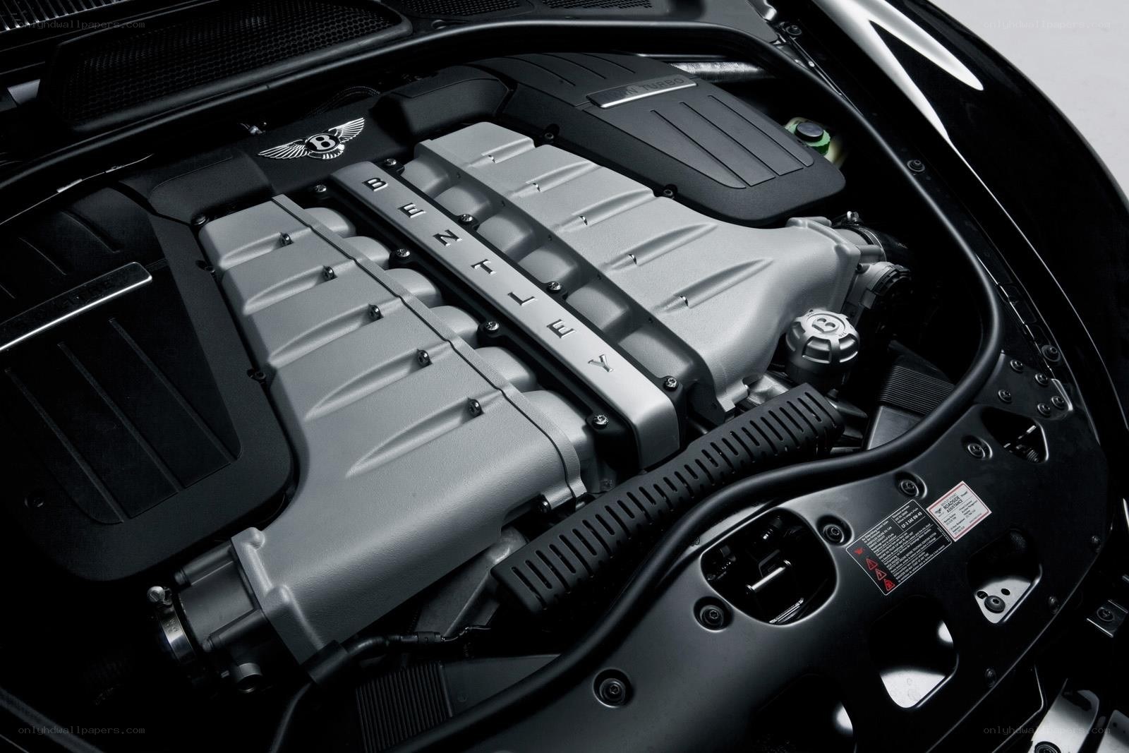 Bentley engine bay