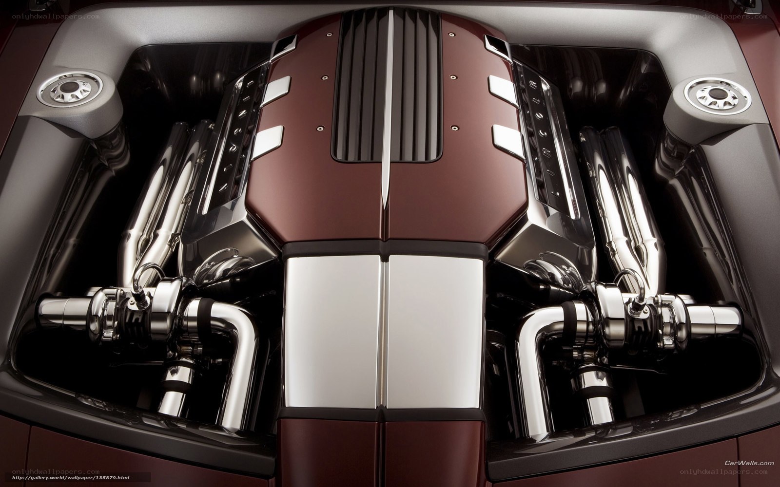 Bentley engine bay