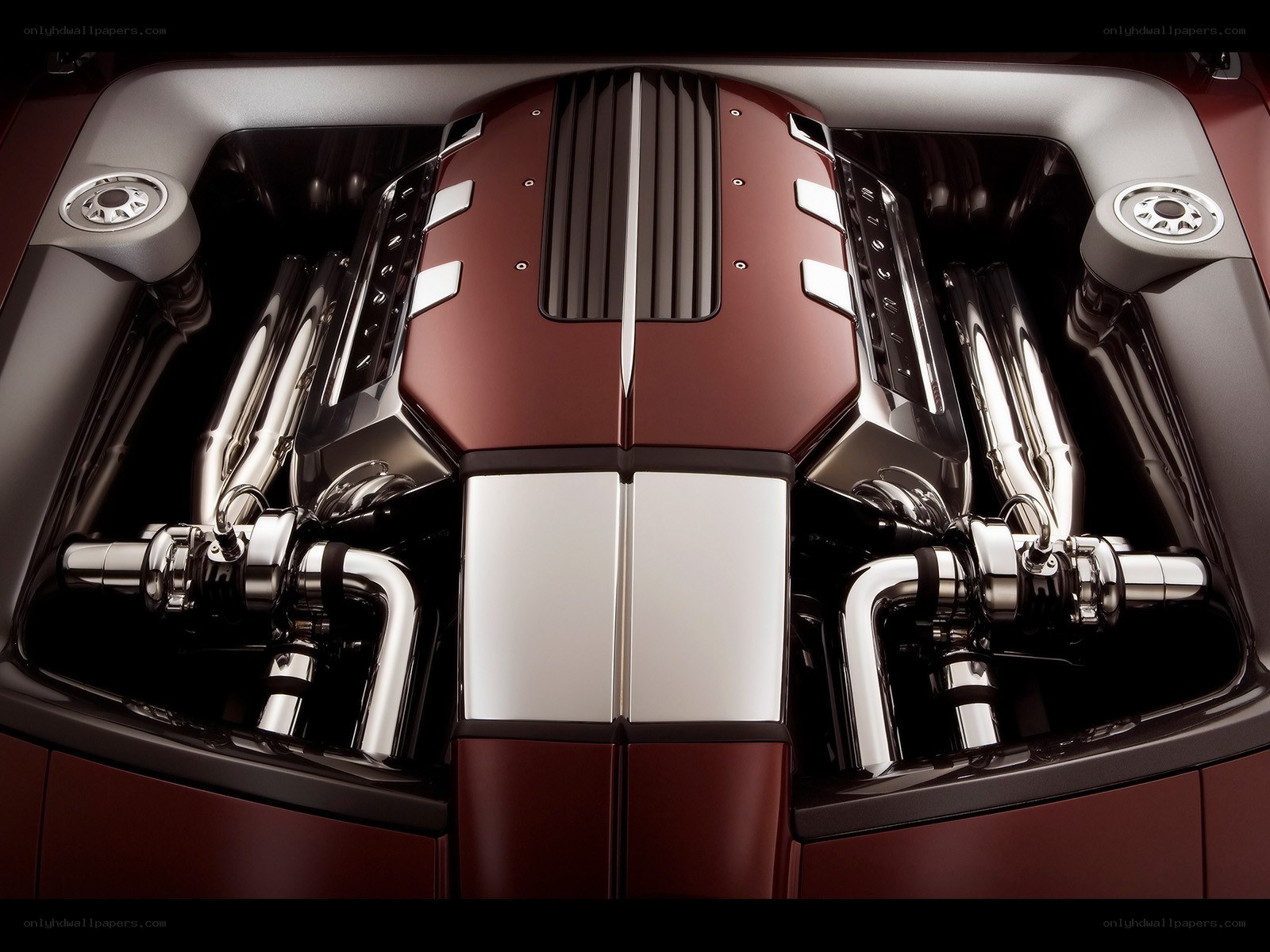 Bentley engine bay