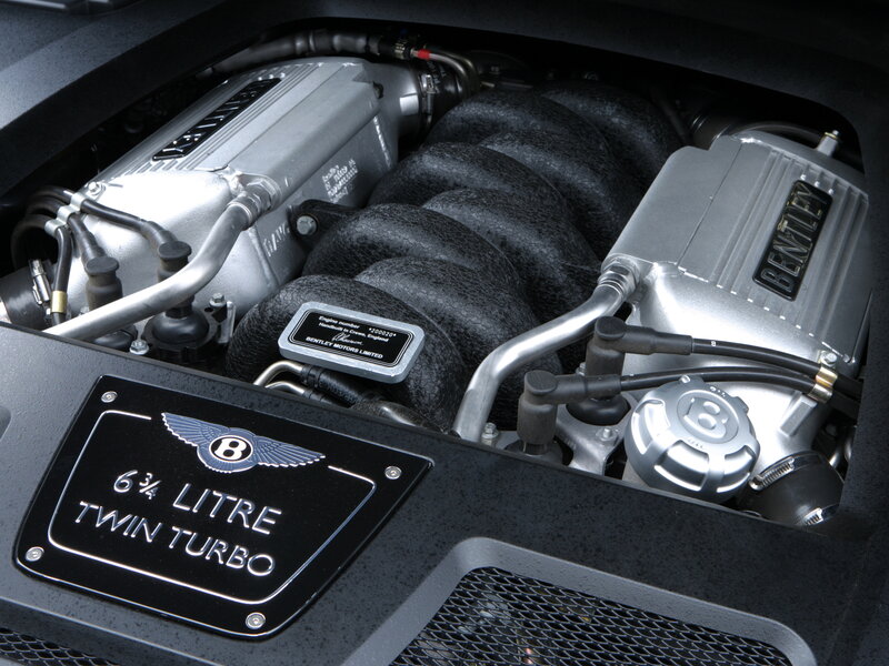 Bentley Engine Bay — Black, Technical