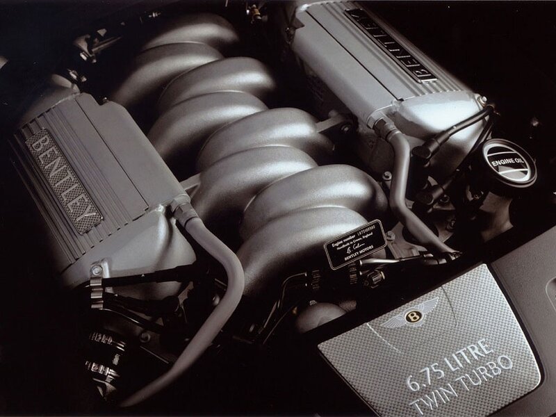 Bentley Engine Bay — Silver