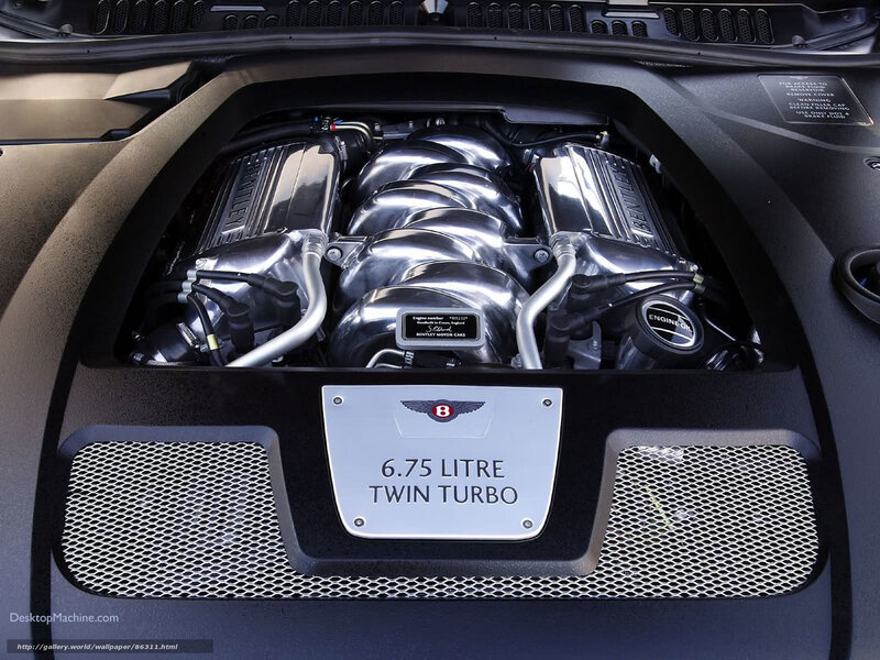 Bentley engine bay