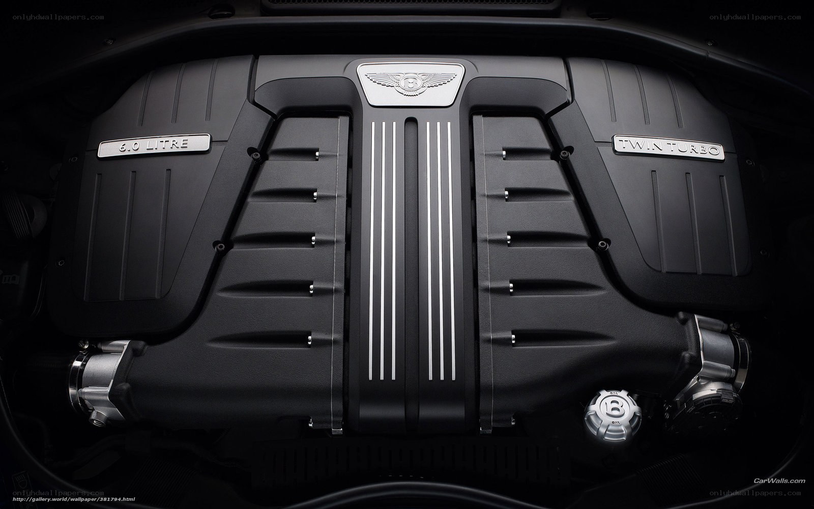 Bentley engine cover
