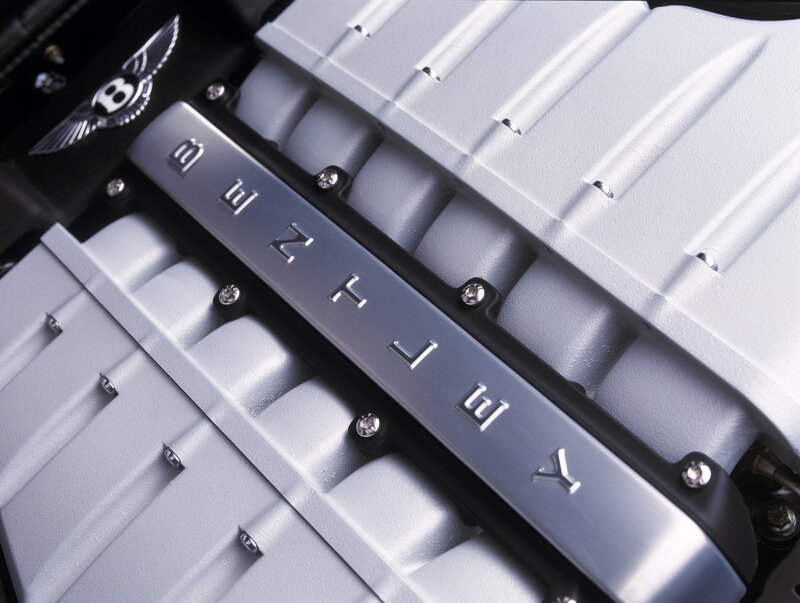 Bentley Engine Cover — Silver